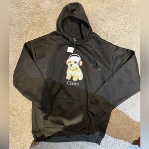 Clairo dog with Headphones hoodie​